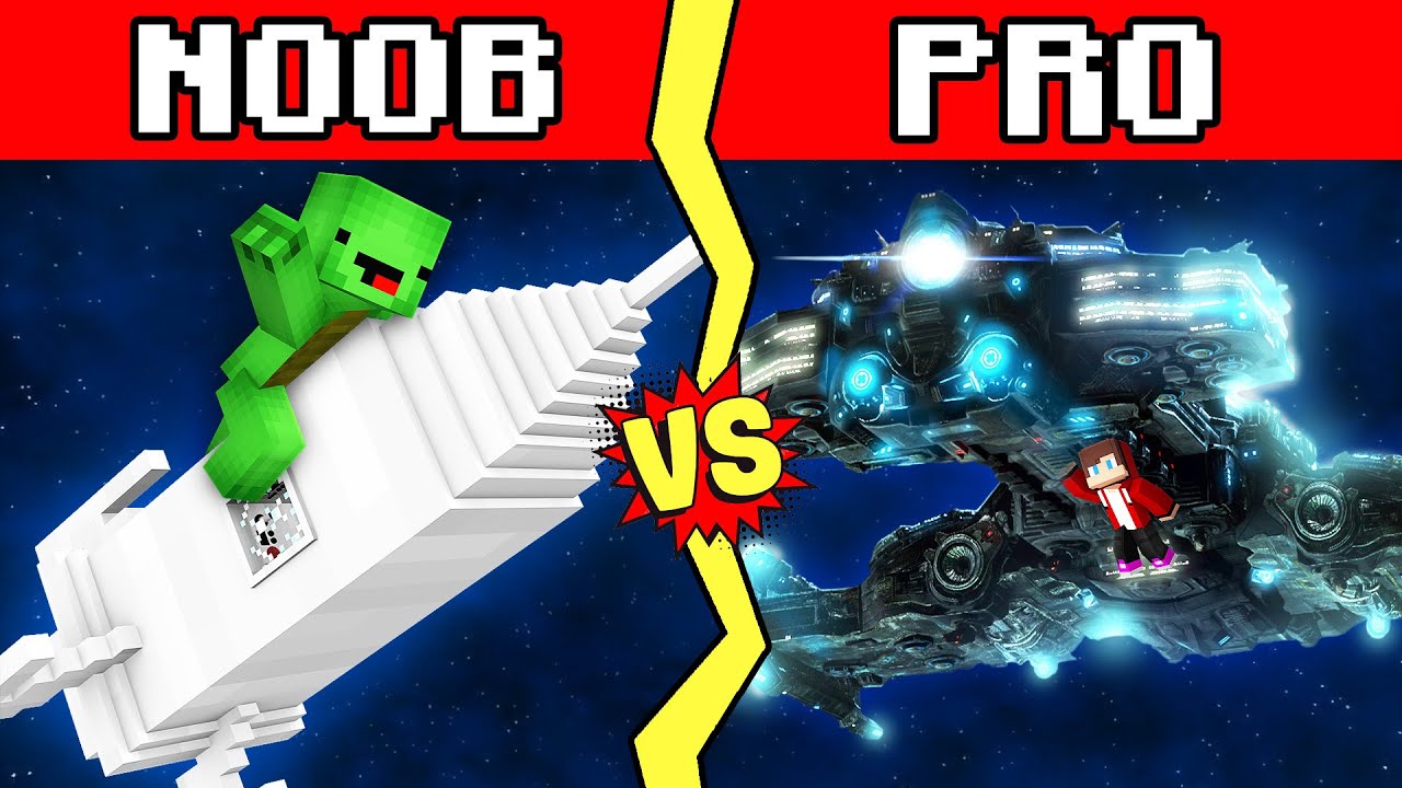 JJ & Mikey Build ROCKETS To Escape The Zombie Apocalypse In