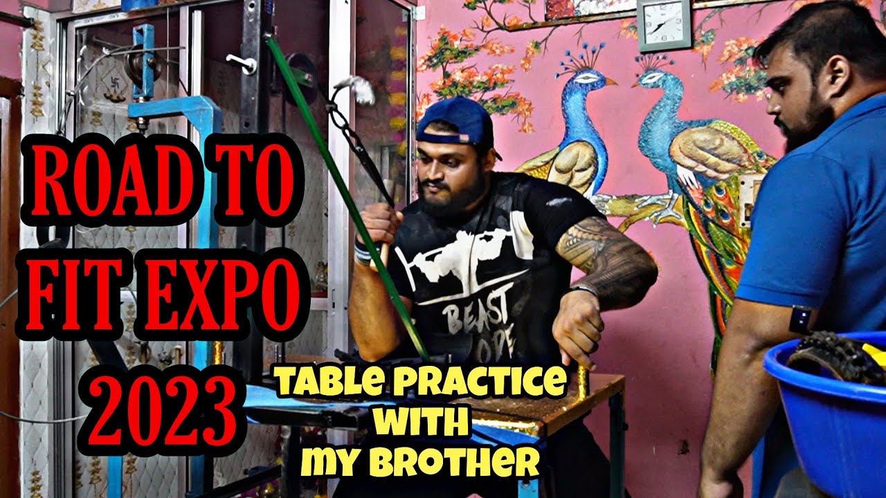 FIT EXPO 2023 Practice Start Biggest EASTERN Cup Competition Strong Arm wrestler