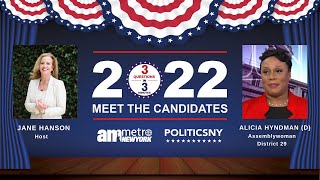 Information 2022 Meet the Candidates: Assemblywoman Alicia Hyndman, District 29 Update