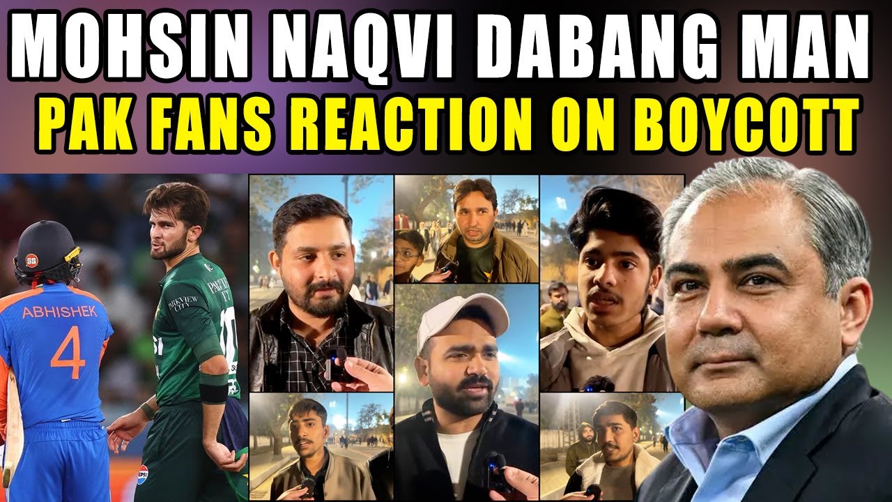 Pak fans reaction on boycott match vs India in T20 World Cup 2026