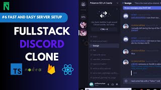 Build a Fullstack ReactJS Discord Clone | #6 Setting Up The Server