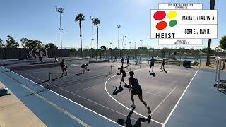 $4,800 Heist Pickleball Mixed Open Group A:Cori Elliot/Ray Heinonen vs Malia Lum/Farzin Amiri
