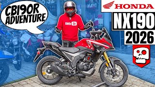 ¡NUEVA HONDA NX190! ¡Todos los detalles! | Alets Go