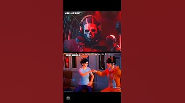 Pubg Vs Call Of Duty 😱🥵 #pubgmobile #edit #pubg #bgmi #shorts