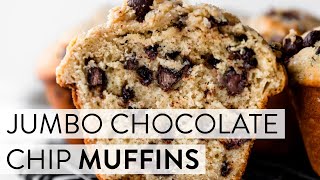 Bakery Style Chocolate Chip Muffins | Sally's Baking Recipes