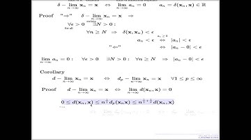 Limit in terms of distance sequence II -- equivalence of p limits
