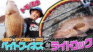 トモ清水のベイトフィネスdeライトロック【数釣りもサイズ狙いもOK！】