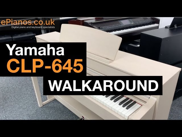 Yamaha CLP-645 Clavinova | Cunningham Piano Co. - YouTube