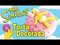 Los Simpsons 🍩 Torta / Pastel de Dona Gigante y Homero Simpson || Tan Dulce