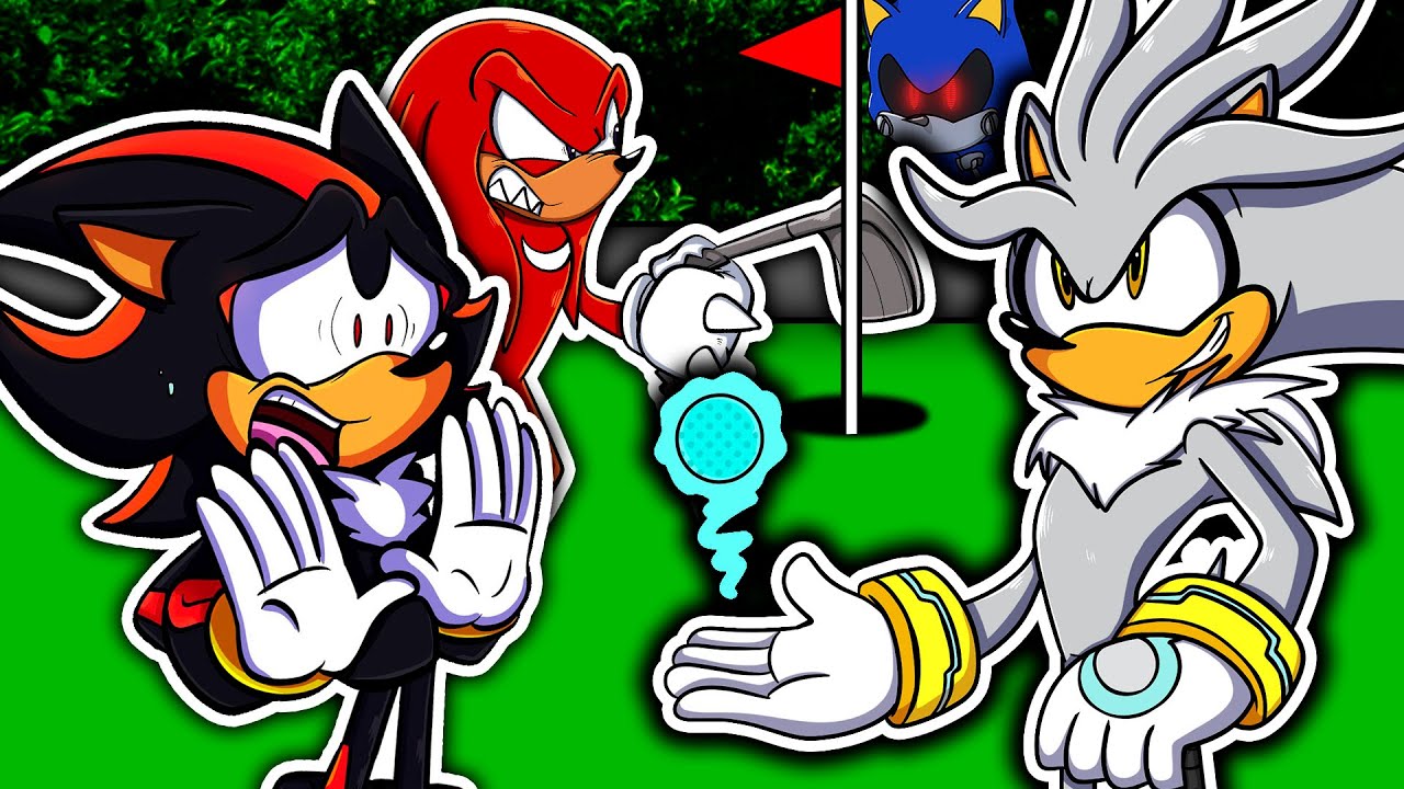 ВМЕСТЕ ШЛЕПИМ ПО МЯЧАМ | Сильвер Наклз, Метал Соник и Шэдоу играют в гольф с друзьями!