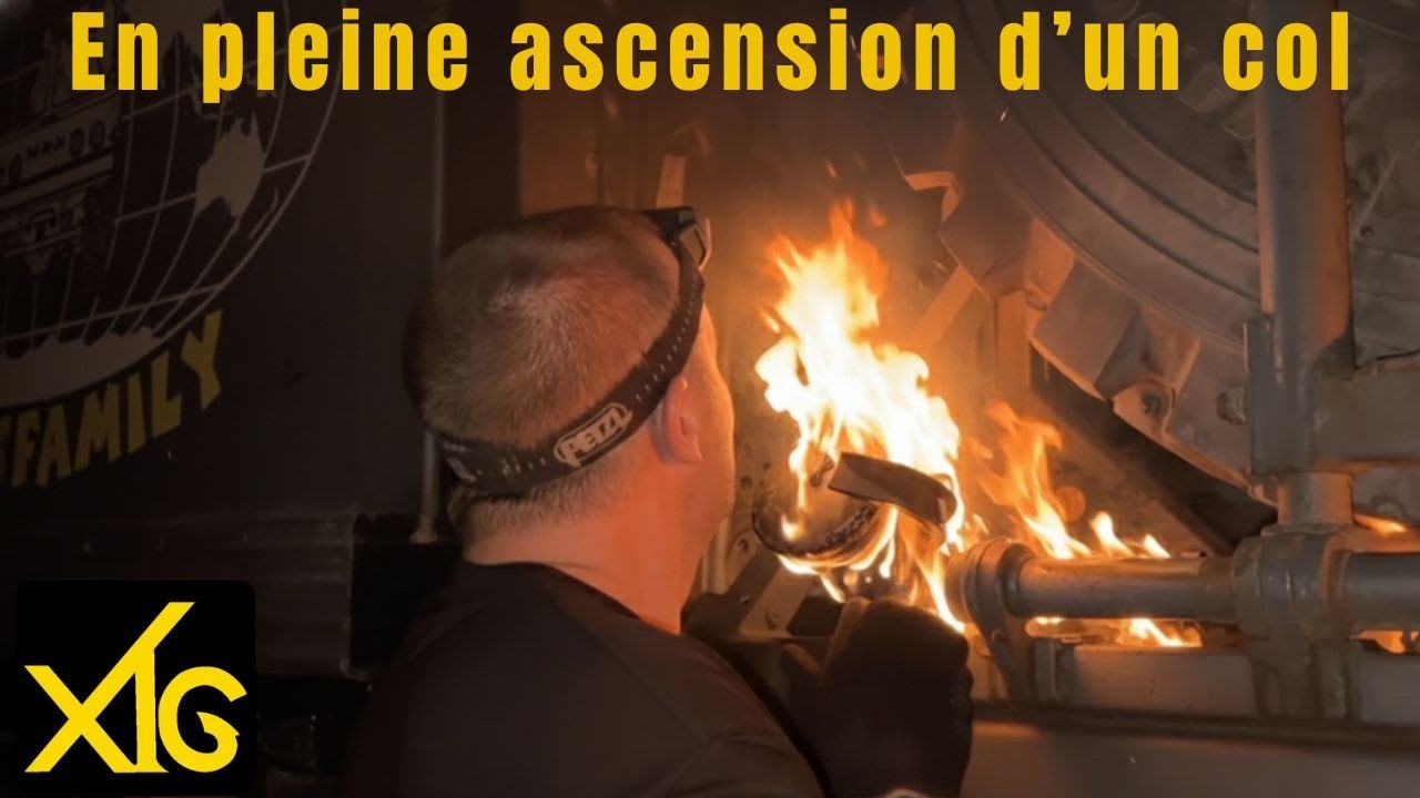 739 le camion prend feu en plein col de montagne 