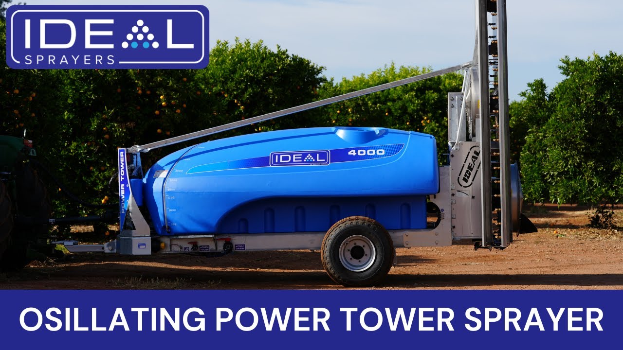 Ideal 4000L Oscillating Power Tower Sprayer