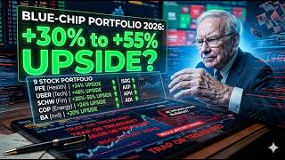 9 Blue-Chip Stocks for May 2026: From +34% Pfizer Upside to Uber’s Growth