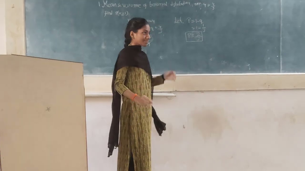 Explaining the problem from binomial distribution from SMDS 