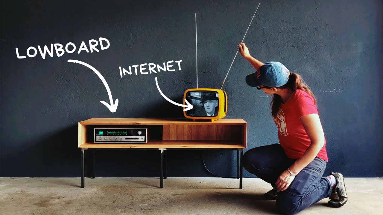 Eiche Lowboard & Internet aus der Röhre - YouTube