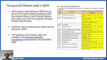 Pacs 002 FI to FI Payment Status Report in the SEPA Credit Transfer Scheme