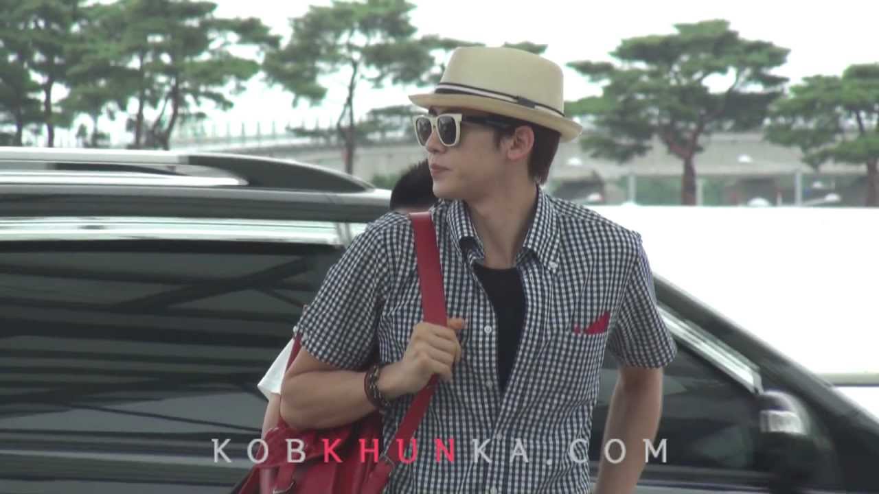 [Fancam] 120719 Nichkhun(닉쿤) : Incheon Airport (@Udie624)