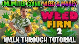 WEED FIRM 2 - EASY UNLIMITED MONEY COIN AND WEED GLITCH - CHEAT screenshot 5