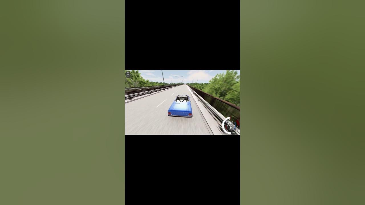 Запорожец кабриолет дтп на трассе Бименджи драйв - YouTube