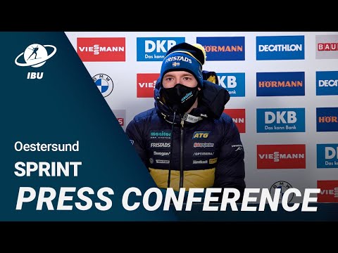 World Cup 21/22 Oestersund: Men Sprint Press Conference