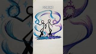 How To Draw Stickmen with 12 Zodiac Elements: Fire, Water, Air, Earth,... #stickman #tutorial