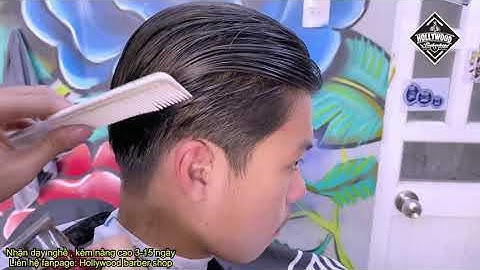 Hướng dẫn cắt Slick back cổ điển | HOLLYWOOD BARBER SHOP