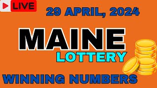Maine Day Lottery Results For - 29 April, 2024 - Pick 3 - Pick 4 - Powerball Draw - Lotto America