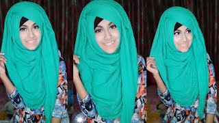 Daily Full Coverage Hijab Tutorial With Burkhaabaya Noshin Nower