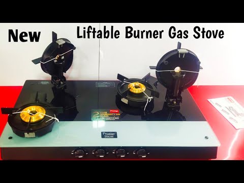 Prestige Svachh Duo GTSD 04 L Toughened Glass with Liftable 4 Burners Gas Stove Unboxing | Svachh