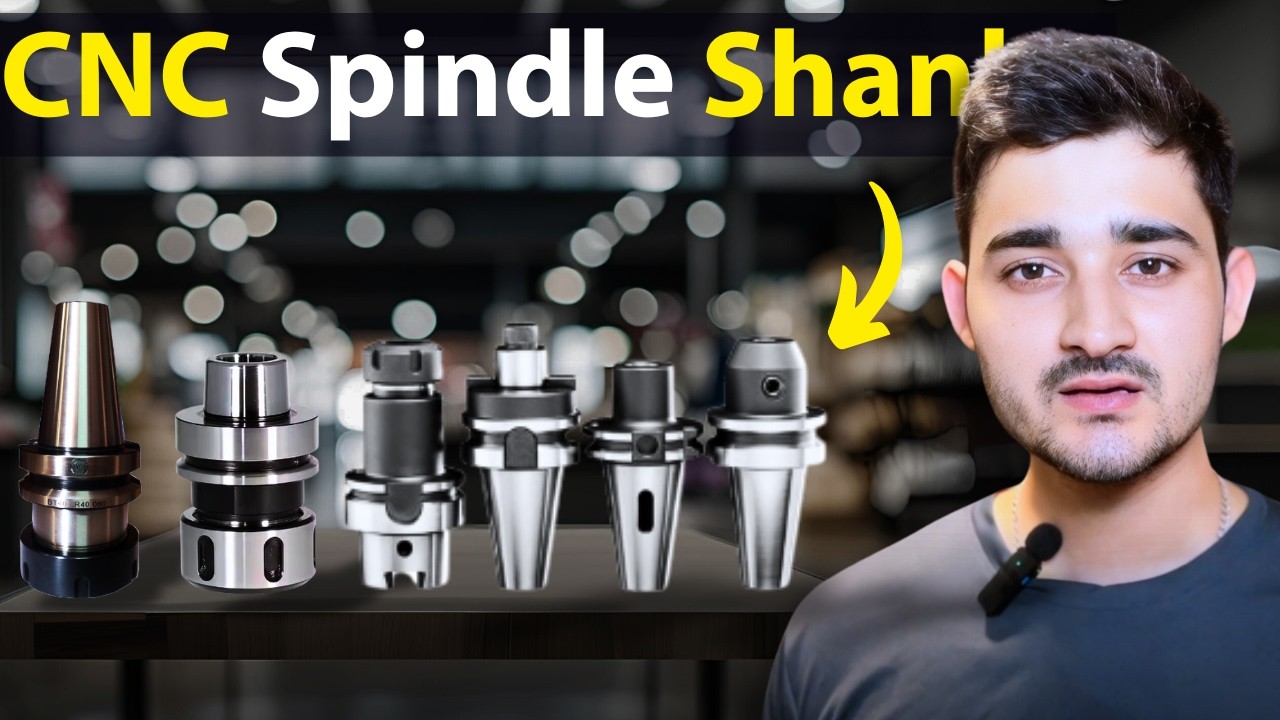 CNC Tool Holder Shank Types | CNC Classes | Mech Veda by Vikas rana kaushal hindi