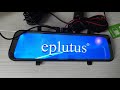 Eplutus D40 Обзор приложения и функций зеркала заднего вида