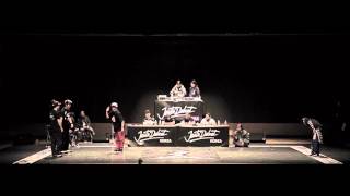2014 JUSTE DEBOUT Korea Locking Semi Final-1 (COSMIC PRINCEZ vs ORIGINALITY KHAN&MOON)