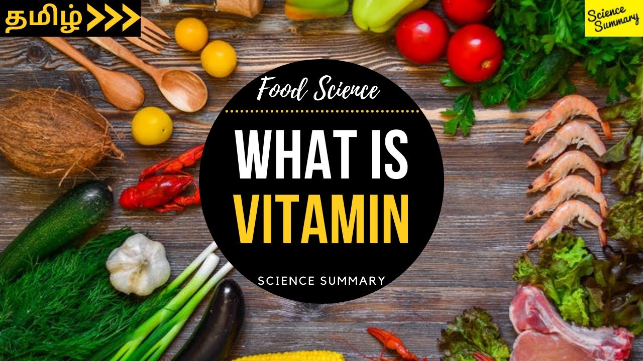 வைட்டமின் Vitamins in Tamil Food Science Science Summary YouTube