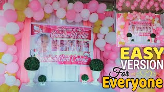 Christening Decoration Ideas | Baptism Party Ideas at Home