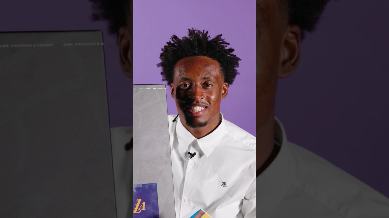 Collin's ready to bring the energy #lakers