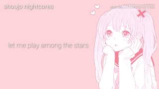 nightcore - fly me to the moon (lyrics) 🌙