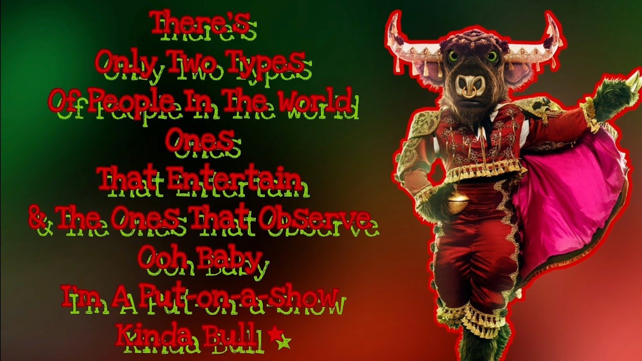 Bull Performs "Circus" By Britney Spears (Lyrics) | The Masked Singer