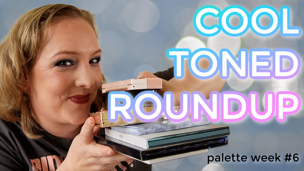 COOL TONED PALETTE ROUNDUP // What is the best cool toned eyeshadow palette I tried recently?