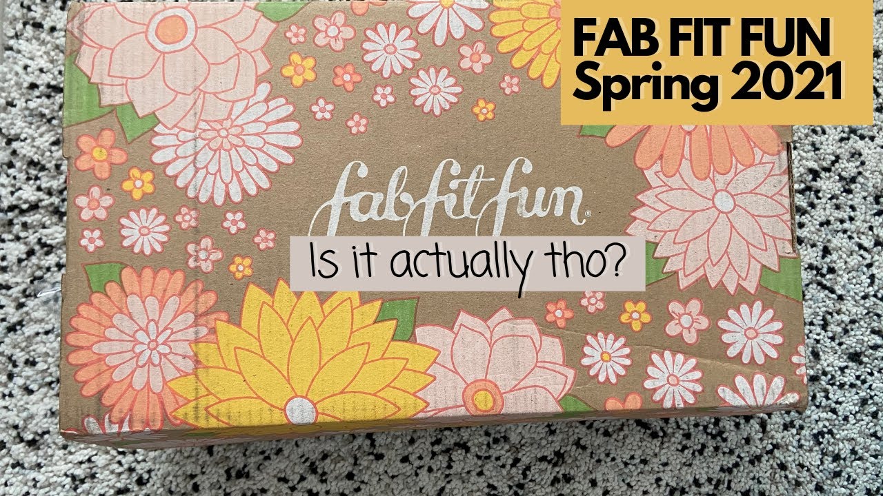 🌷FAB FIT FUN🌷|| Spring Box 2021