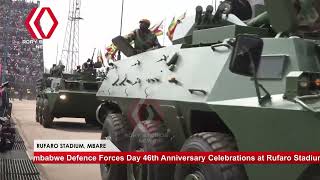 Military might on display as ZDF soldiers showcase weapons at Rufaro Stadium