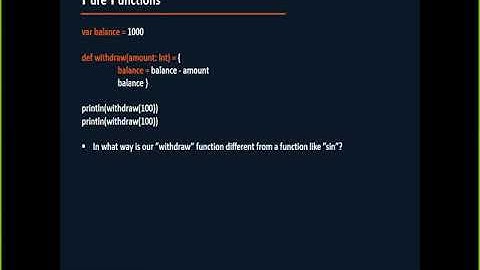 Pure Functions in Scala v10