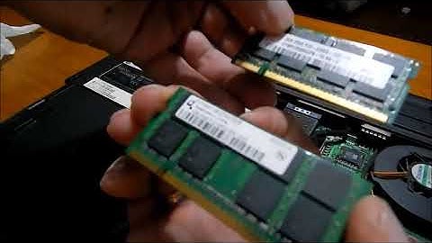 Installing new RAM memories on Fujitsu Siemens