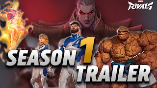 FANTASTIC FOUR VS DRACULA? | MARVEL RIVALS SEASON 1 TRAILER