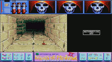 ATARI ST Rings of Medusa II 2 THE RETURN OF MEDUSA STE