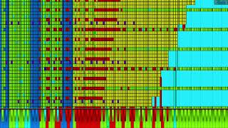 [Black MIDI] Bad Apple!! 5.1 Million | 5.192.265 Notes | Legit Run (Nano U3100)