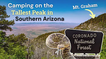 Southern Arizona Dispersed Camping Mount Graham Safford Arizona