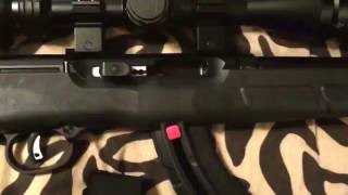 A17 17hmr semi auto w/25 round butler creek mag quick video