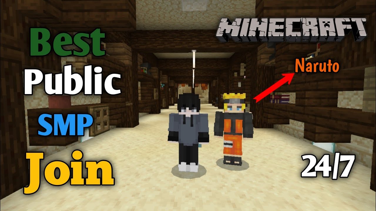 🎲 Join Best Survival Public Smp Server For Minecraft 🧨 | Java + PE | 24 ...