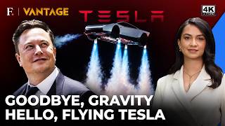 'Flying Cars Are Real': Musk's Tesla Roadster Flips Mid-Air With SpaceX Thrusters | Vantage