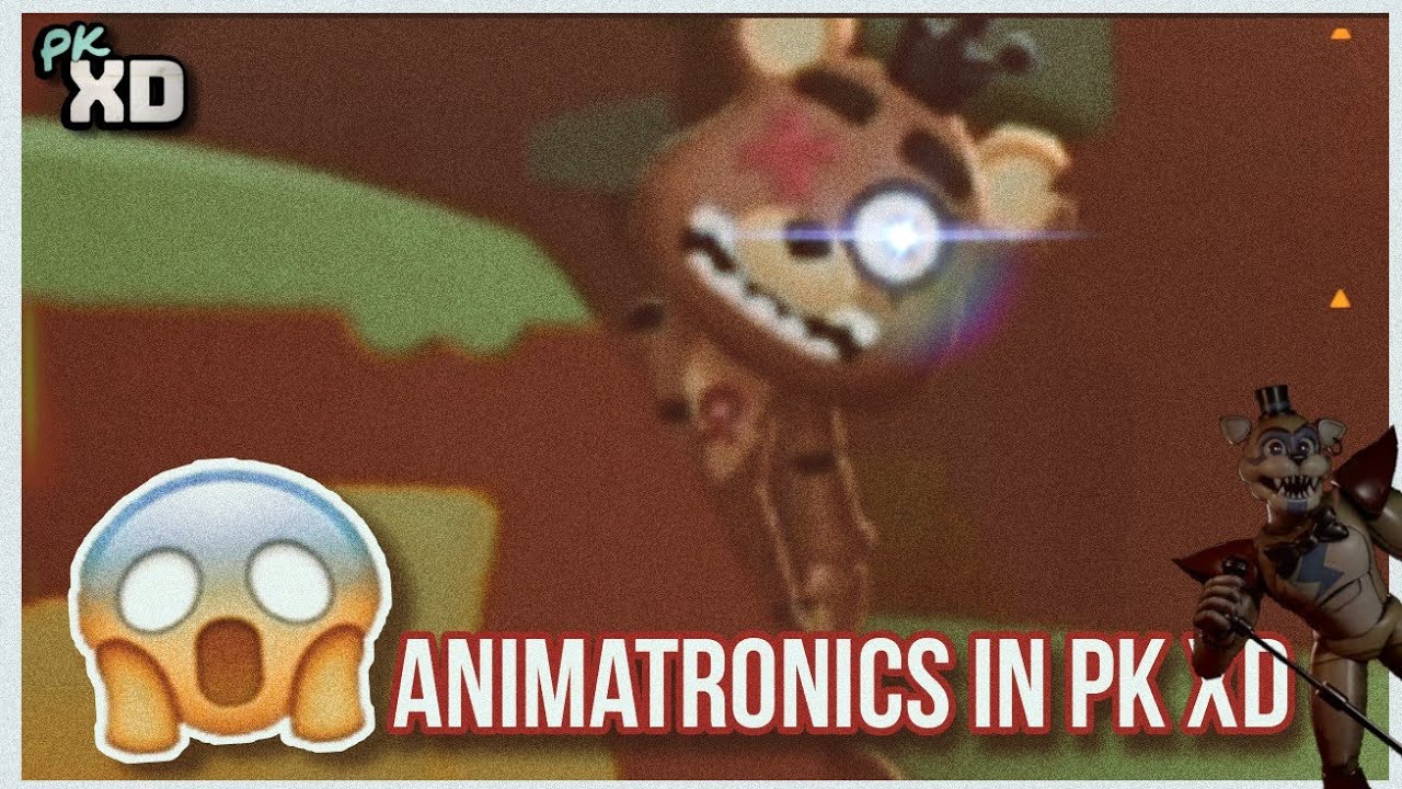 ANIMATRONICS in pk xd 😱 | monster lab update in PK XD - YouTube